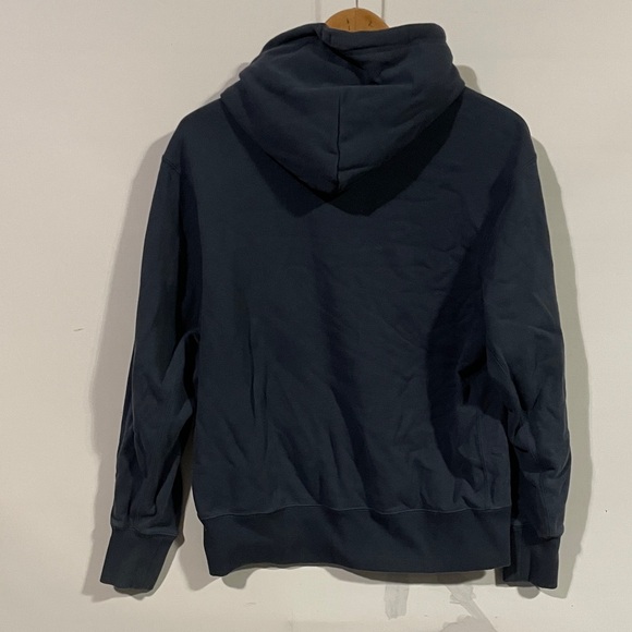 Nike fleece Men's Dark Blue fleece Hoodie sweatshirt - Picture 3 of 3